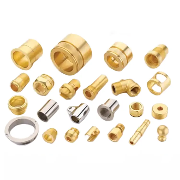 Độ chính xác cao sản xuất các bộ phận từ Brass tùy chỉnh ỐNg Lót Brass gia công CNC dịch vụ