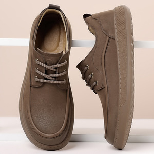 รองเท้าหนังลำลองผู้ชายชิโลวาส้นเตี้ยพื้นรองเท้ายางระบายอากาศได้ดีสำหรับสวมใส่เพื่อการพักผ่อน - Product Image 3