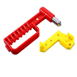 Martillo de Emergencia Rojo de Plástico para Romper Ventanas, Herramienta de Escape para Auto, Autobús y Tren - Product Image 2