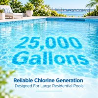 Cellule de chlorinateur au sel de remplacement T-Cell-9 T9 compatible avec Hayward W3T-CELL-9 BLT9H pour piscines enterrées jusqu'à 25 000 gallons