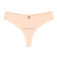 2025 nouvelles femmes sous-vêtements confortable taille basse doux mince anneau rond sans trace sans couture tongs femmes