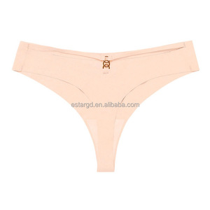 2025 nouvelles femmes sous-vêtements confortable taille basse doux mince anneau rond sans trace sans couture tongs femmes - Product Image 6