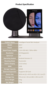 เครื่องวิเคราะห์ผิวหนังและหนังศีรษะด้วย AI พร้อมกล้องขยาย 200 เท่า สำหรับการวิเคราะห์ใบหน้าและเส้นผม - Product Image 4