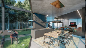 Supdesigner - Rendu 3D résidentiel - Design d'intérieur - Villa de luxe - Service de rendu 3D personnalisé moderne - Design d'intérieur - Product Image 4