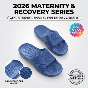 Pantuflas de <span class=keywords><strong>Maternidad</strong></span> con Soporte Ergonómico para el Arco del Pie, para <span class=keywords><strong>Bolsa</strong></span> de Hospital, Sandalias Antideslizantes para Pies Hinchados - Product Image 1