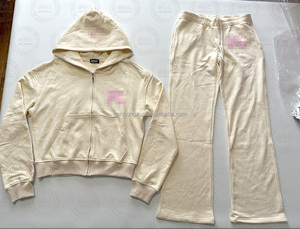 Ensemble <span class=keywords><strong>de</strong></span> survêtement décontracté 3 pièces pour <span class=keywords><strong>femme</strong></span> : sweat à capuche, débardeur et pantalon, idéal pour les grandes tailles - Product Image 3