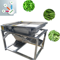 Machine à décortiquer et à écaler les graines de soja / Machine de traitement des haricots mungo verts et des edamames / Machine à décortiquer les pois