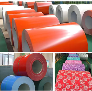 ขดลวดเหล็กชุบสังกะสีแบบมีสี Ral9010ขนาด0.45มม. 0.5มม. <span class=keywords><strong>9002</strong></span>โครงประตู - Product Image 4