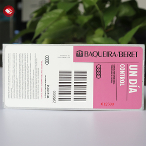 Kartu Kontrol Akses NFC UHF Tiket Kertas <span class=keywords><strong>RFID</strong></span> Disesuaikan untuk Acara Pameran Sinema Konser Stadion - Product Image 3