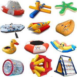 กระดานหกเป่าลมสำหรับสวนน้ำเรือยอชท์เจ็ทสกีสำหรับสวนสนุกว่ายน้ำทำจากอลูมิเนียมลอยน้ำ - Product Image 4