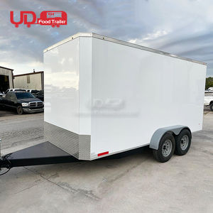 Hot Sale Fast Food Trailer Street Mobile Kitchen Catering Trailer <strong>UK</strong> Fully Equipped Taco Food Trucks BBQ - Product Image 1