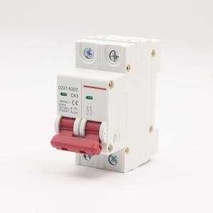 Disjoncteur CC 1000Vdc 6000A Modèle DZ47-63 MCB Modèle d'exportation de matière plastique - Product Image 1