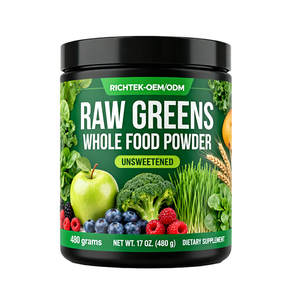 ODM & OEM Super verdi in polvere multivitaminico Mix completo di alimenti integrali vitamina minerale Superfood verde in polvere - Product Image 5