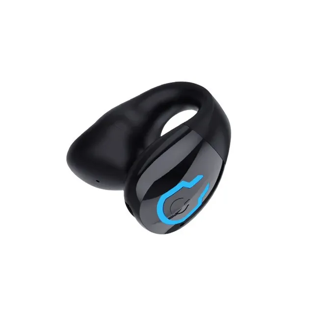 1Pc Wireless Headphones Bluetooth 5.4 Earphones With Mic Single Ear Clip Sports Waterproof TWS Earbuds Bluetooth Type-C Headset
