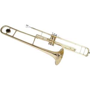Trompette professionnelle en or laqué pour <span class=keywords><strong>trombone</strong></span> <span class=keywords><strong>plat</strong></span> B de performance pour débutants en laiton BB et EB Tone - Product Image 5