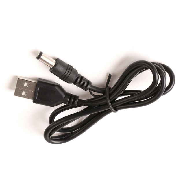 80CM DC Barrel Jack Power Cable USB 2.0 a Male to 5.5*2.1mm Plug Transfer Connector Cord Charging for Laptop