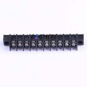 KF25CM-7.62-10P Barrier Terminal Block Through hole Component (THT),P=7.62mm Connector Two Sides 7.62mm 1x10P Straight Pin - Product Image 1