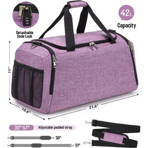 Bolsa de Deporte y Viaje de Lona Oxford Multicolor Sublimada de Calidad Personalizada, Impermeable, para Artes Marciales, Kick Boxing - Product Image 6