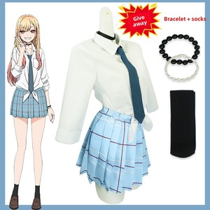 Costume de cosplay Kitagawa Umeko pour poupée, tenue d'écolière JK, maillot de bain, tenue de demoiselle d'honneur, en tissu, pour 14 ans et plus - Product Image 2