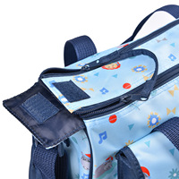 Großräumiges Multifunktionales Fünfteiliges Wickeltaschen-Set Neue Niedliche Tierdruck-Wickeltasche Schulter-Umhängetasche für Mutter und Kind