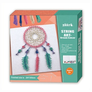 Kit de String Art Personnalisé : Renard, Attrape-rêves, Singe, Licorne, Chien – Jouet DIY d'Art au Trait pour Enfants – Fournisseur OEM ODM - Product Image 5