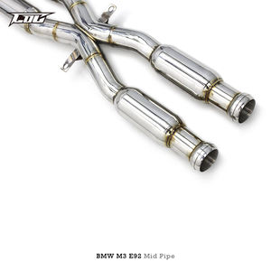 Tuyau intermédiaire d'échappement prêt à expédier personnalisé pour <span class=keywords><strong>BMW</strong></span> M3 E90 <span class=keywords><strong>E92</strong></span> E93 <span class=keywords><strong>V8</strong></span> 4.0L 2008-2013 tuyau X intermédiaire résonné en Stock échappement M3 - Product Image 5