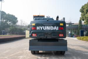 Nuova macchina agricola <span class=keywords><strong>Hyundai</strong></span> escavatore 6000kg Mini ruota escavatore R60wvs/ HW150 per la vendita - Product Image 4