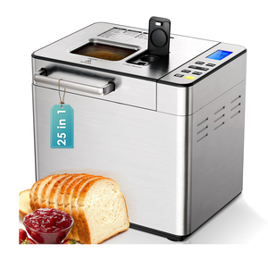 Euhomy 25-in-1 sản xuất bánh mì Máy 2lb breadmaker bánh mì máy với Nut Dispenser và nấm men Dispenser - Product Image 1