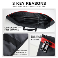 Tas Jinjing MIAOTU OEM C Stand dari Kain Oxford untuk Penyimpanan Light Stand Studio Fotografi