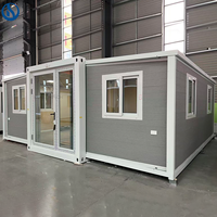 Maison modulaire à installation rapide Honlu 2026 |   Aménagement personnalisé de 20/30/40 pieds |   Avec cuisine et WC pour boutique, bar, restaurant