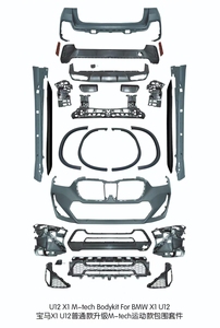 Kit de Carrocería de Alta Calidad Modificado al Estilo Deportivo M-tech, Conjuntos de Parachoques Delanteros y Traseros para <span class=keywords><strong>BMW</strong></span> <span class=keywords><strong>X1</strong></span> Serie U12 2023-UP - Product Image 2