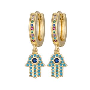 Boucles d'oreilles rondes papillon plaqué or 14K Bijoux à lumière diffuse du soleil Boucles d'oreilles en laiton avec revêtement en or pour femme - Product Image 6