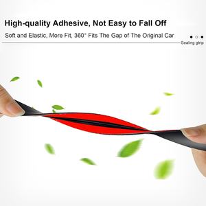 ऑटोमोबाइल पार्ट्स विंडशील्ड और साउंडप्रूफ ग्लास रबर सीलिंग स्ट्रिप छत सीलिंग - Product Image 3