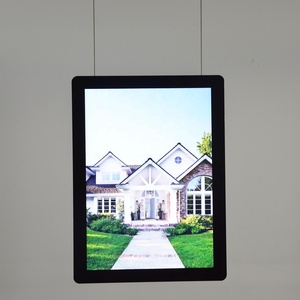 Tùy chỉnh A2 A3 A4 siêu rõ ràng Acrylic Double Sided LED ánh sáng nổi hộp Đèn Kệ hiển thị từ tính với <span class=keywords><strong>12</strong></span>/24V - Product Image 2