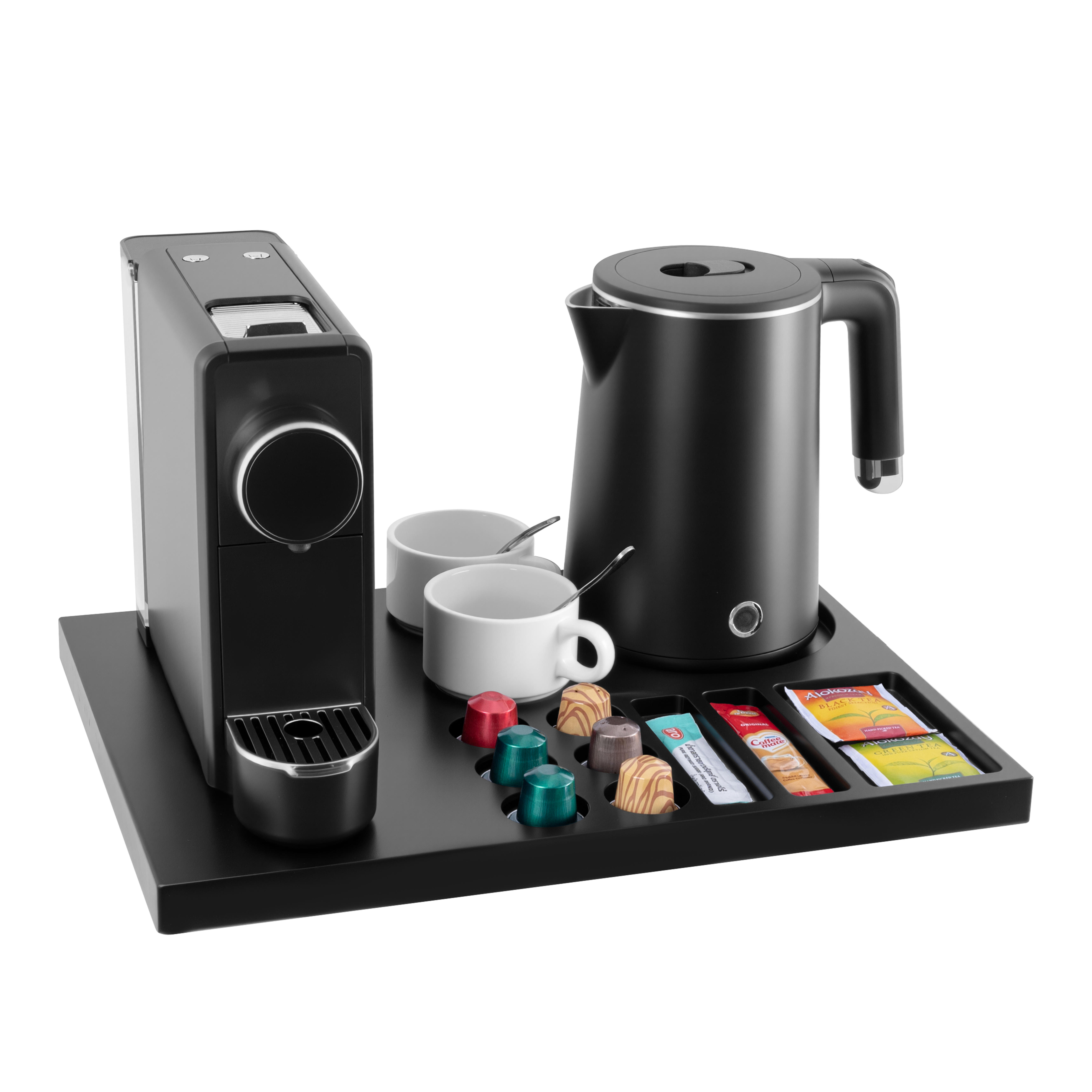 ensemble de plateaux