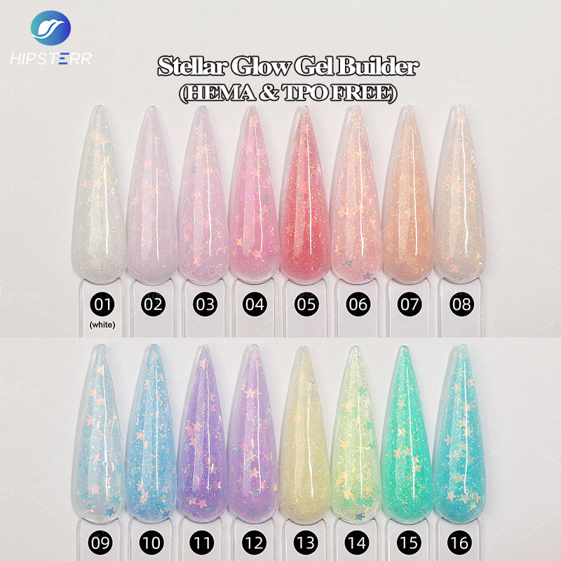 Stellar GLOW GEL Builder (ฟรี Hema &amp; TPO)