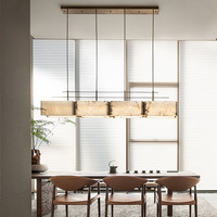 Luminaire moderne en albâtre pour la décoration intérieure Lustre personnalisable pour îlot de cuisine Salle à manger Table de salon