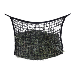 Filet à foin anti-UV pour chevaux à alimentation lente, avec corde, à prix abordable – Filets pour chevaux utilisables un an, pour balles de foin de grande taille - Product Image 2