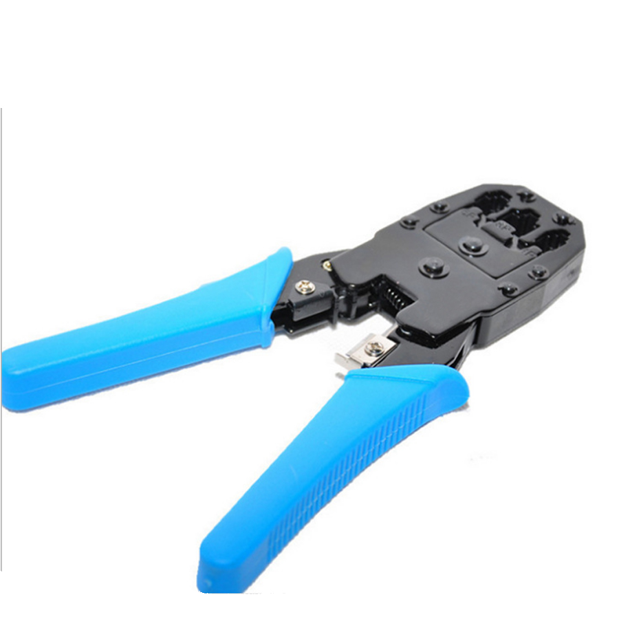 Резак для зачистки кабеля-RJ11 RJ12 RJ45, сетевые щипцы для обжима, для телефонных кабелей, обжим Ethernet