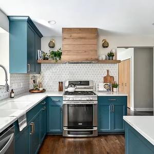 סגנון מודרני מחיר זול עיצוב לבן מודרני בצורת ארון מטבח רגיל קטן - Product Image 3