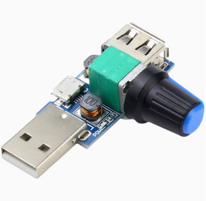 Dc 5V mini USB FAN stepless điều khiển tốc độ điều chỉnh với chuyển đổi mô-đun tốc độ fan đốc điều chỉnh âm lượng bán Hot - Product Image 3