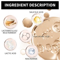 Sérum Visage Doux au Ferment de Riz AESTHTANY – Mélange d'Extraits Végétaux pour une Peau Lisse, un Teint Naturel Éclatant et des Soins Quotidiens