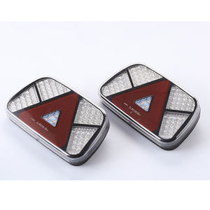 ECE E-MARK <span class=keywords><strong>feu</strong></span> arrière <span class=keywords><strong>de</strong></span> <span class=keywords><strong>remorque</strong></span> à LED avec fils <span class=keywords><strong>de</strong></span> câble <span class=keywords><strong>de</strong></span> 5 mètres prise euro 13 <span class=keywords><strong>broches</strong></span> <span class=keywords><strong>7</strong></span> feux <span class=keywords><strong>de</strong></span> fonction 12V 24V - Product Image 2