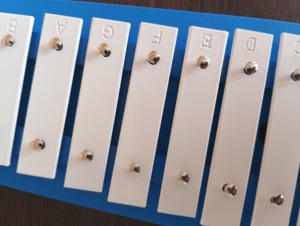 Metalófono Infantil de 13 Notas, Glockenspiel, Xilófono, Instrumento Musical de Percusión Educativo - Product Image 4