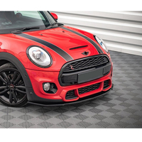 Nouveau Spoiler de Pare-chocs Avant Noir Brillant ABS pour Mini F56 JCW 2017-2020