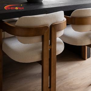 Chaises de <span class=keywords><strong>salle</strong></span> à <span class=keywords><strong>manger</strong></span> rembourrées en bois de style nordique, <span class=keywords><strong>design</strong></span> européen très vendu, pour café, hôtel, salon, maison - Product Image 6