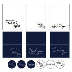 Custom Hand Writing Mother's Day <b>Thank</b> <b>You</b> Blessing Greeting <b>Card</b> Minimalist <b>Wedding</b> Greeting <b>Card</b> Set with Envelope Stickers - Product Image 4