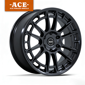 Rines ACE de Aleación de Aluminio Forjado T6061 de 16~24 Pulgadas para Autos de Pasajeros, Ruedas Negras para Porsche, BMW, Audi, Mercedes Benz, Mustang, Supra - Product Image 2
