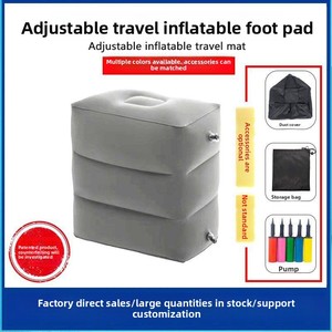 Kids Flight Sleeping Footrest Pillow Resting Pillow on Airplane <b>Car</b> Bus Pillow <b>Inflatable</b> Travel Foot Pillow Foot Pad - Product Image 5