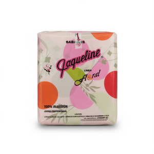 Juego de Sábanas Florales Jaqueline 100% Algodón, Tamaño Individual, Estampado con Motivos Vegetales, para Uso Doméstico - Product Image 1